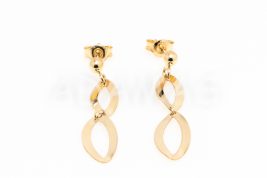 Visiace náušnice zlaté AUNAUV000151