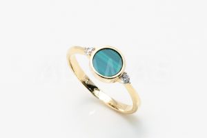 Pridané do zoznamu, Dámsky prsteň zlatý AUPD001218, cena <span class="woocommerce-Price-amount amount"><bdi>324,00&nbsp;<span class="woocommerce-Price-currencySymbol">&euro;</span></bdi></span>.