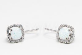 Patentové náušnice strieborné AGNAUP000444