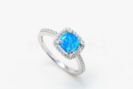 Dámsky prsteň strieborný AGPD000892