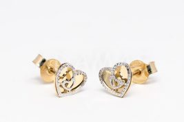 Napichovacie náušnice zlaté AUNAUN000368