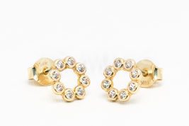 Napichovacie náušnice zlaté AUNAUN000376