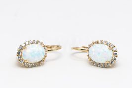 Patentové náušnice zlaté AUNAUP000321