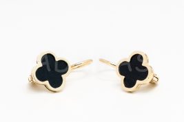 Patentové náušnice zlaté AUNAUP000325