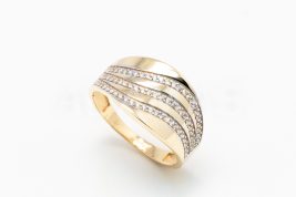 Dámsky prsteň zlatý AUPD001235