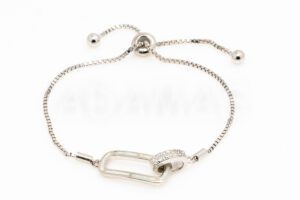 Pridané do zoznamu, Dámsky náramok strieborný AGNARDA001039, cena <span class="woocommerce-Price-amount amount"><bdi>60,00&nbsp;<span class="woocommerce-Price-currencySymbol">&euro;</span></bdi></span>.