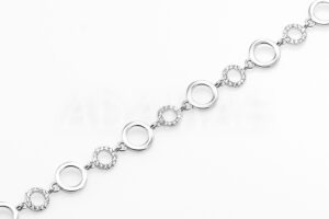 Pridané do zoznamu, Dámsky náramok strieborný AGNARDA001044, cena <span class="woocommerce-Price-amount amount"><bdi>87,00&nbsp;<span class="woocommerce-Price-currencySymbol">&euro;</span></bdi></span>.