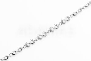 Pridané do zoznamu, Dámsky náramok strieborný AGNARDA001046, cena <span class="woocommerce-Price-amount amount"><bdi>74,00&nbsp;<span class="woocommerce-Price-currencySymbol">&euro;</span></bdi></span>.