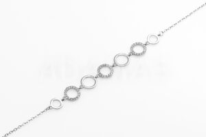 Pridané do zoznamu, Dámsky náramok strieborný AGNARDA001050, cena <span class="woocommerce-Price-amount amount"><bdi>44,00&nbsp;<span class="woocommerce-Price-currencySymbol">&euro;</span></bdi></span>.