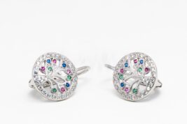 Patentové náušnice strieborné AGNAUP000451