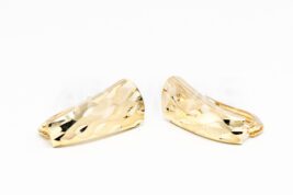 Náušnice s anglickým patentom zlaté AUNAUA000282