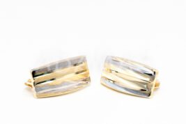 Náušnice s anglickým patentom zlaté AUNAUA000284