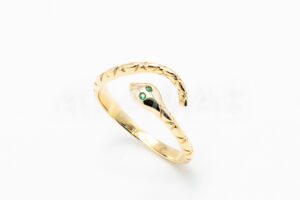 Pridané do zoznamu, Dámsky prsteň zlatý AUPD001251, cena <span class="woocommerce-Price-amount amount"><bdi>396,00&nbsp;<span class="woocommerce-Price-currencySymbol">&euro;</span></bdi></span>.