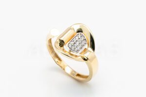 Pridané do zoznamu, Dámsky prsteň zlatý AUPD001256, cena <span class="woocommerce-Price-amount amount"><bdi>378,00&nbsp;<span class="woocommerce-Price-currencySymbol">&euro;</span></bdi></span>.