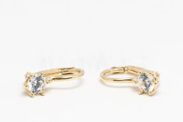 Patentové náušnice zlaté AUNAUP000330