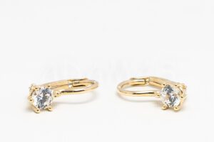 Pridané do zoznamu, Patentové náušnice zlaté AUNAUP000330, cena <span class="woocommerce-Price-amount amount"><bdi>179,00&nbsp;<span class="woocommerce-Price-currencySymbol">&euro;</span></bdi></span>.