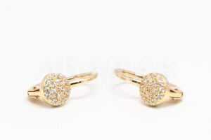 Pridané do zoznamu, Patentové náušnice zlaté AUNAUP000332, cena <span class="woocommerce-Price-amount amount"><bdi>333,00&nbsp;<span class="woocommerce-Price-currencySymbol">&euro;</span></bdi></span>.