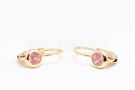 Patentové náušnice zlaté AUNAUP000333