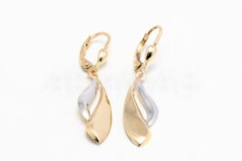 Visiace náušnice zlaté AUNAUV000160