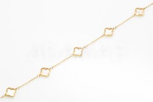 Pridané do zoznamu, Dámsky náramok zlatý AUNARDA000582, cena <span class="woocommerce-Price-amount amount"><bdi>441,00&nbsp;<span class="woocommerce-Price-currencySymbol">&euro;</span></bdi></span>.