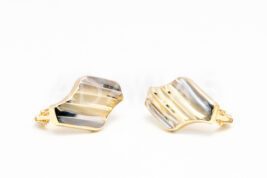 Náušnice s anglickým patentom zlaté AUNAUA000292