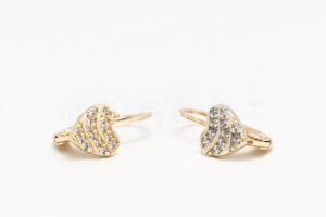 Pridané do zoznamu, Patentové náušnice zlaté AUNAUP000337, cena <span class="woocommerce-Price-amount amount"><bdi>315,00&nbsp;<span class="woocommerce-Price-currencySymbol">&euro;</span></bdi></span>.