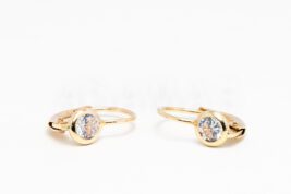 Patentové náušnice zlaté AUNAUP000338