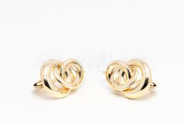 Patentové náušnice zlaté AUNAUP000340