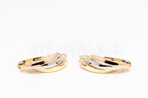 Pridané do zoznamu, Patentové náušnice zlaté AUNAUP000346, cena <span class="woocommerce-Price-amount amount"><bdi>450,00&nbsp;<span class="woocommerce-Price-currencySymbol">&euro;</span></bdi></span>.