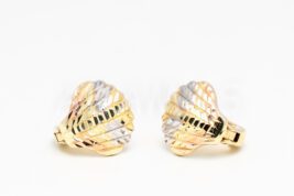 Patentové náušnice zlaté AUNAUP000347