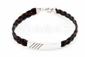 Pridané do zoznamu, Pánsky náramok strieborný AGNARP000232, cena <span class="woocommerce-Price-amount amount"><bdi>62,00&nbsp;<span class="woocommerce-Price-currencySymbol">&euro;</span></bdi></span>.