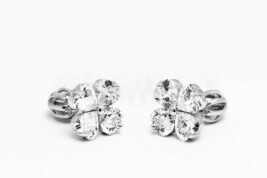 Balónikové náušnice strieborné AGNAUB000232