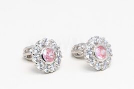 Balónikové náušnice strieborné AGNAUB000238