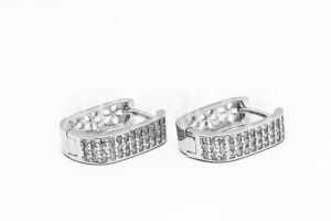 Pridané do zoznamu, Kruhové náušnice strieborné AGNAUK000543, cena <span class="woocommerce-Price-amount amount"><bdi>45,00&nbsp;<span class="woocommerce-Price-currencySymbol">&euro;</span></bdi></span>.