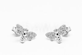 Napichovacie náušnice strieborné AGNAUN000820