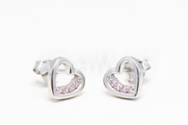 Napichovacie náušnice strieborné AGNAUN000821