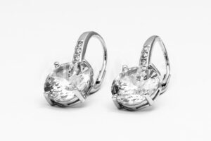 Pridané do zoznamu, Patentové náušnice strieborné AGNAUP000464, cena <span class="woocommerce-Price-amount amount"><bdi>51,00&nbsp;<span class="woocommerce-Price-currencySymbol">&euro;</span></bdi></span>.