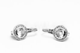 Patentové náušnice strieborné AGNAUP000465