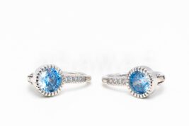 Patentové náušnice strieborné AGNAUP000479