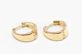 Kruhové náušnice zlaté AUNAUK000363