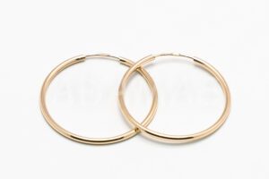 Pridané do zoznamu, Kruhové náušnice zlaté AUNAUK000351, cena <span class="woocommerce-Price-amount amount"><bdi>171,00&nbsp;<span class="woocommerce-Price-currencySymbol">&euro;</span></bdi></span>.