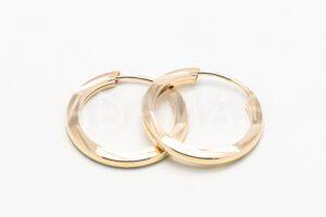 Pridané do zoznamu, Kruhové náušnice zlaté AUNAUK000352, cena <span class="woocommerce-Price-amount amount"><bdi>72,00&nbsp;<span class="woocommerce-Price-currencySymbol">&euro;</span></bdi></span>.