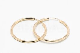 Kruhové náušnice zlaté AUNAUK000364