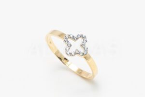 Pridané do zoznamu, Dámsky prsteň zlatý AUPD001284, cena <span class="woocommerce-Price-amount amount"><bdi>315,00&nbsp;<span class="woocommerce-Price-currencySymbol">&euro;</span></bdi></span>.