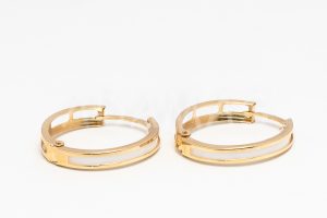 Pridané do zoznamu, Kruhové náušnice zlaté AUNAUK000367, cena <span class="woocommerce-Price-amount amount"><bdi>234,00&nbsp;<span class="woocommerce-Price-currencySymbol" translate="no">&euro;</span></bdi></span>.