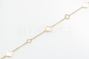 Pridané do zoznamu, Dámsky náramok zlatý AUNARDA000607, cena <span class="woocommerce-Price-amount amount"><bdi>252,00&nbsp;<span class="woocommerce-Price-currencySymbol" translate="no">&euro;</span></bdi></span>.