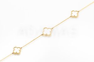 Pridané do zoznamu, Dámsky náramok zlatý AUNARDA000613, cena <span class="woocommerce-Price-amount amount"><bdi>666,00&nbsp;<span class="woocommerce-Price-currencySymbol" translate="no">&euro;</span></bdi></span>.