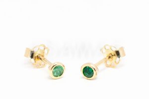 Pridané do zoznamu, Napichovacie náušnice zlaté AUNAUN000401, cena <span class="woocommerce-Price-amount amount"><bdi>90,00&nbsp;<span class="woocommerce-Price-currencySymbol" translate="no">&euro;</span></bdi></span>.