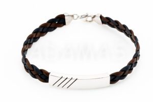 Pridané do zoznamu, Pánsky náramok strieborný AGNARP000256, cena <span class="woocommerce-Price-amount amount"><bdi>49,00&nbsp;<span class="woocommerce-Price-currencySymbol" translate="no">&euro;</span></bdi></span>.