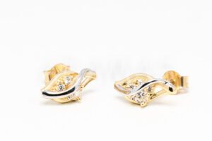 Pridané do zoznamu, Napichovacie náušnice zlaté AUNAUN000413, cena <span class="woocommerce-Price-amount amount"><bdi>342,00&nbsp;<span class="woocommerce-Price-currencySymbol" translate="no">&euro;</span></bdi></span>.